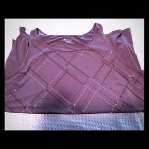 Lane Bryant sparkly tank